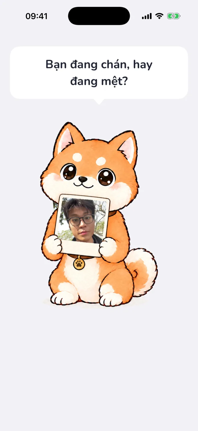 Màn Gương: Shiboo cầm tấm hình chụp bạn