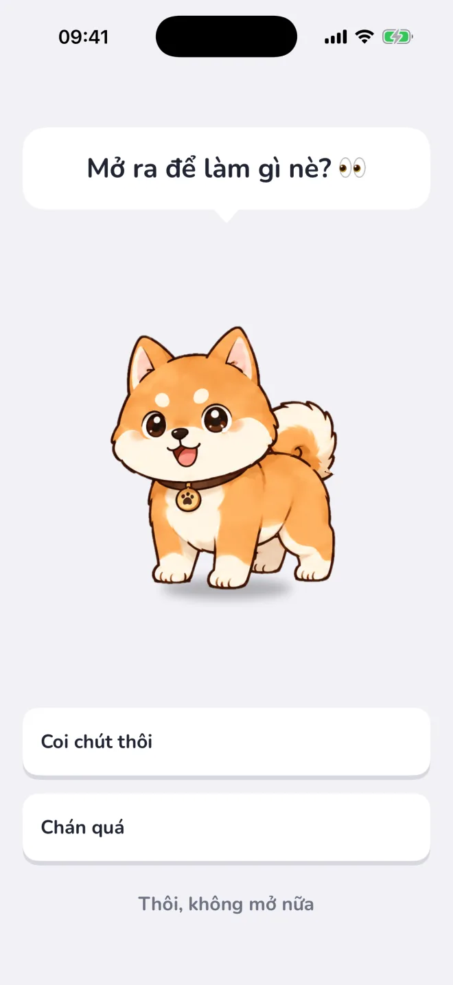 Shiboo hỏi: Mở ra để làm gì nè?